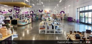 Photo of bright, open space within Popshelf store
