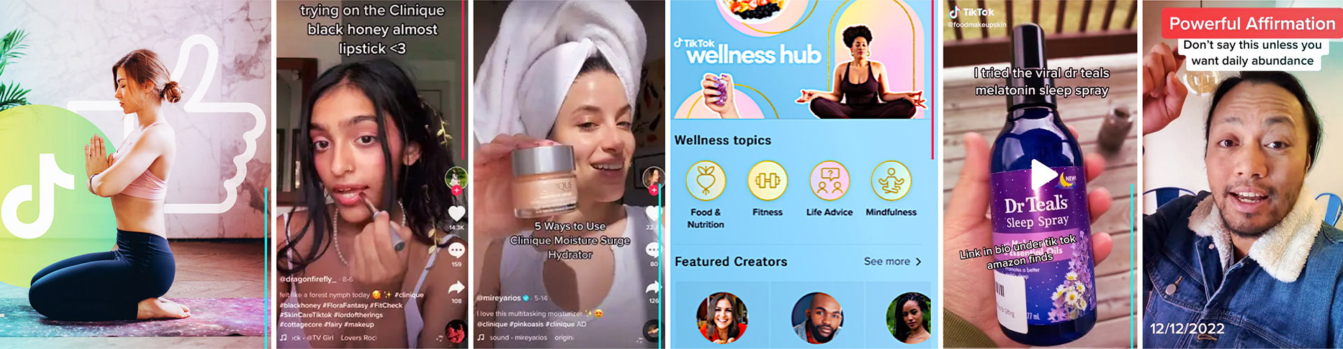 Retail Safari banner featuring collage of screenshots from viral TikTok trend videos