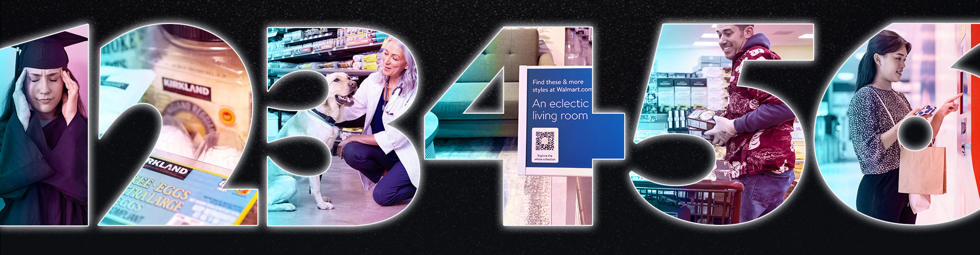 2024 Predictions Blog banner featuring numbers 1 through 6 with images depicting the predictions