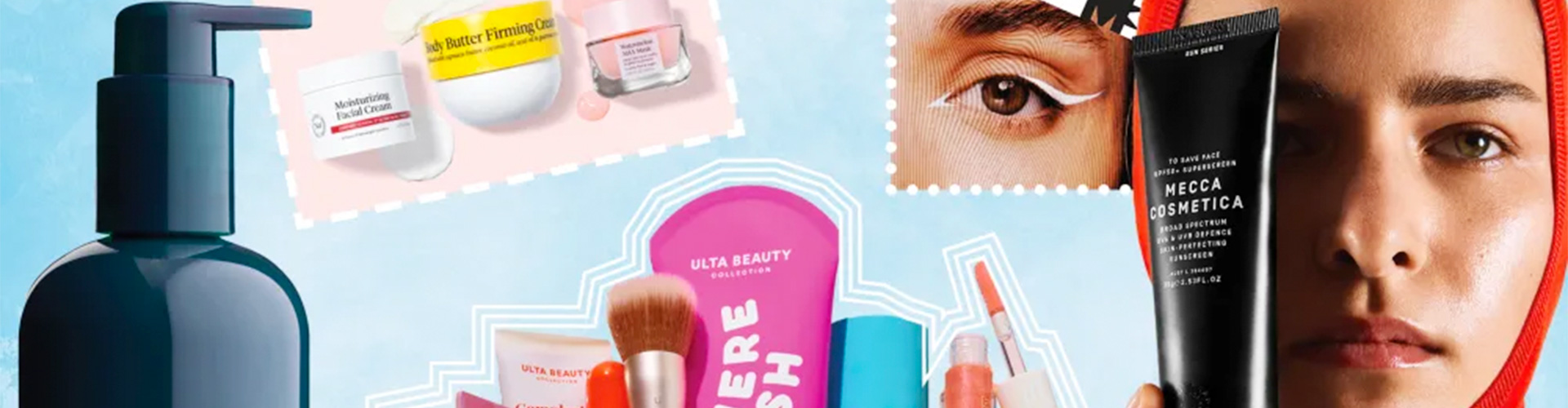 Blog banner featuring graphic from WWD article, featuring private label beauty brands