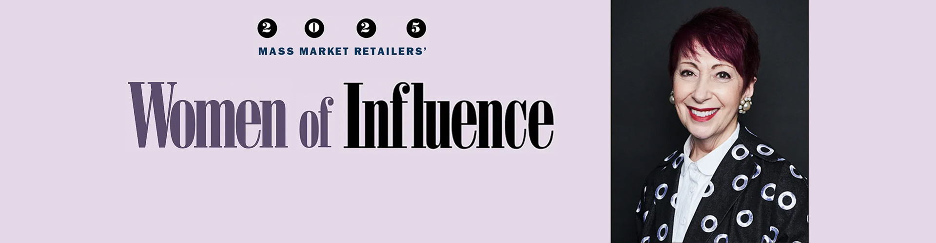Blog banner featuring Wendy Liebmann as one of Mass Market Retailer's 2025 Women of Influence