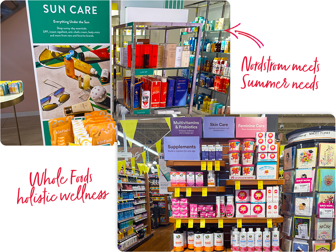 May_Nordstrom-Whole Foods May Retail Safari® newsletter sample featuring Nordstrom and Whole Foods